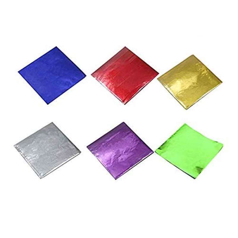 Brand/color Wrapper Jual 600 Pcs 6 Colors Chocolate Candy Wrappers Aluminium Foil Di Seller ...
