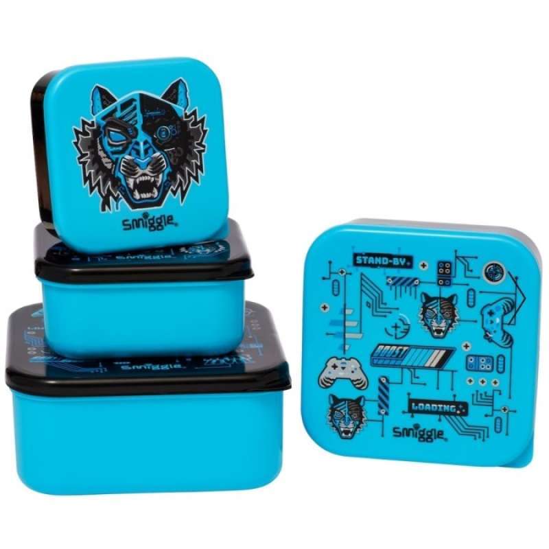 Jual Original Smiggle Snack Stack Kid Snack Storage Container X 4 Ori ...