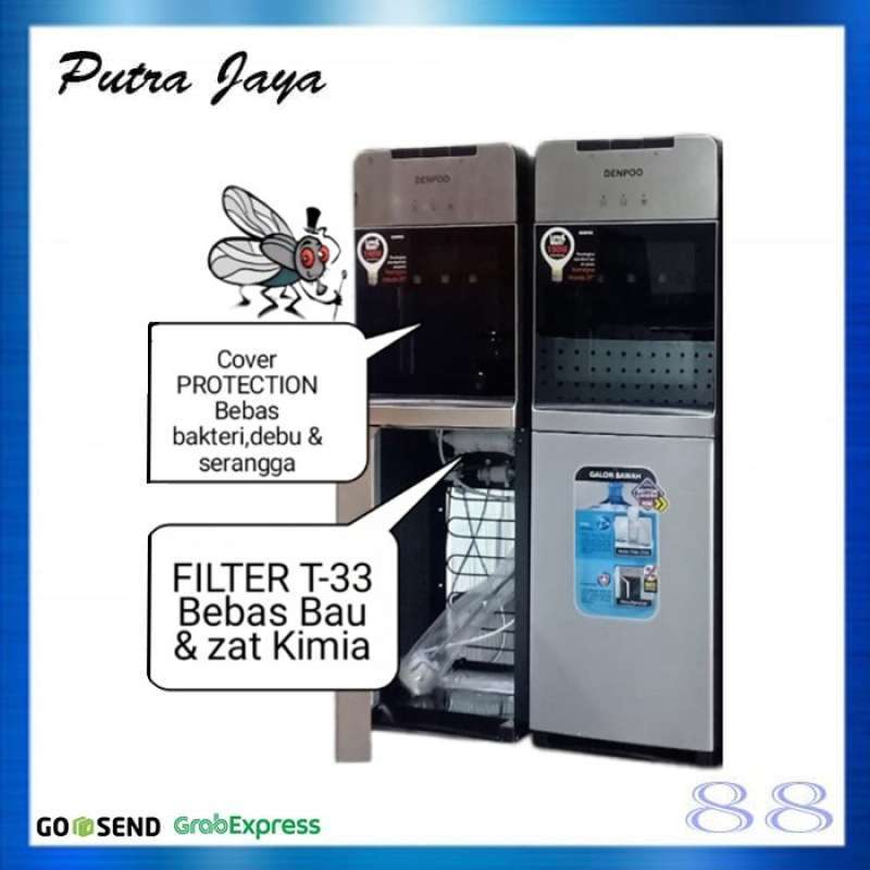 Promo Dispenser Galon Bawah Denpoo Aquazone Kompressor - Garansi Resmi