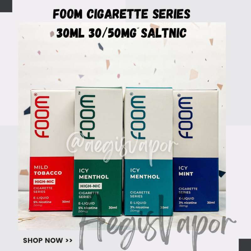 foom tobacco FOOM CIGARETTE SERIES 30ML 30MG