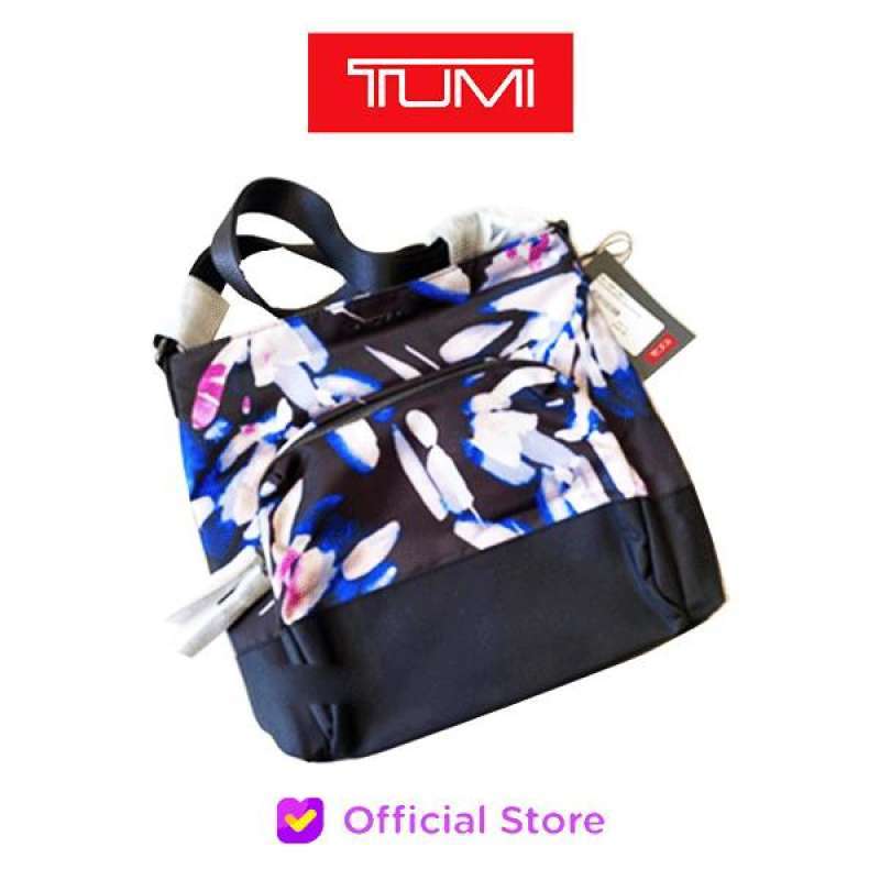 T U M I Cassie Crossbody Blue Multi Floral