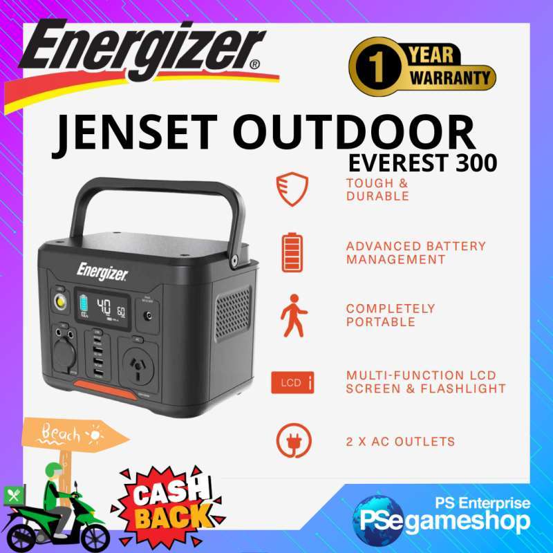 Genset Portable Genset Generator /Energizer Everest jenset listrik  kompatibel panel surya Genset Original