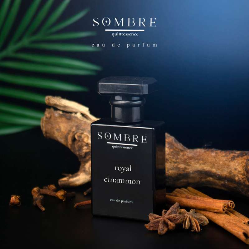SOMBRE ROYAL CINNAMON Parfum Pria Wangi Rempah Woody Tahan Lama 30ml EDP