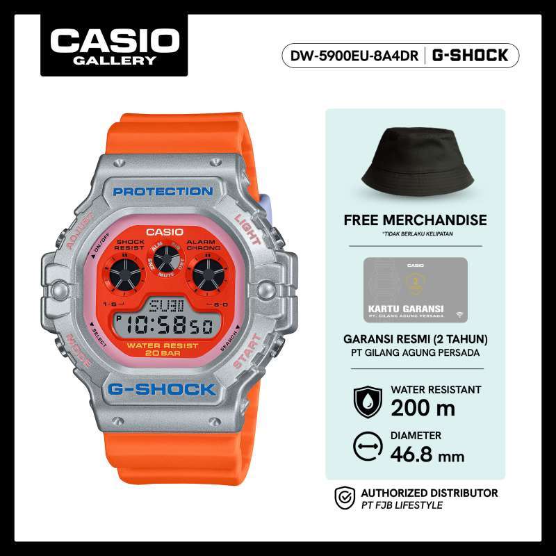 Promo G-Shock Jam Tangan Pria Dw-5900eu-8a4dr Waterproof Diskon 33