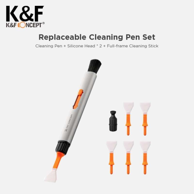 KNF Concept Cleaning Pen Double-sided Carbon Head Set Full Frame Clean