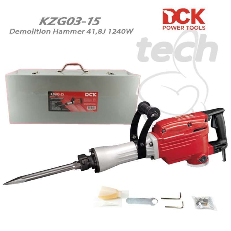 Mesin Bobok Beton Jack Demolition Hammer DCK KZG03-15 KZG 03-15