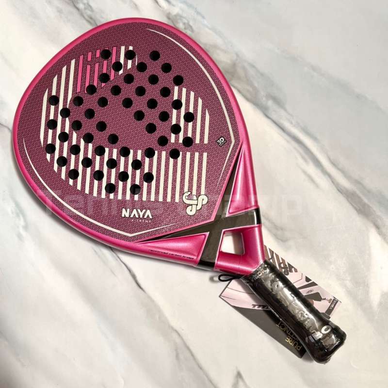 Jual Raket Padel Vibor-a Naya Extreme Fiber Pink/ Padel Racket