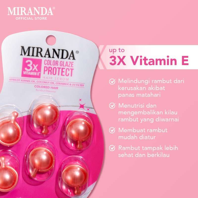 Small Bleb Jual Miranda Hair Serum - Vitamin Serum Rambut Blister 6x1ml Di Seller ...
