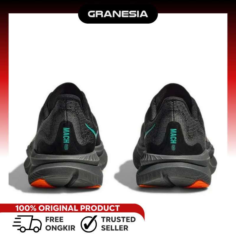 Hoka Mach Men's Running Shoes 1147790BK|Sepatu Lari Pria - Main Image