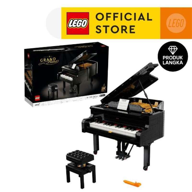 LEGO Ideas 21323 Grand Piano (3,662 Pieces) Mainan Susunan Balok (18 Tahun+)