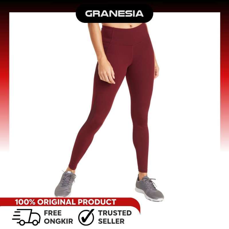 Promo Old Navy Elevate Side Pocket Mesh Trim Comp Leggings - Main Image