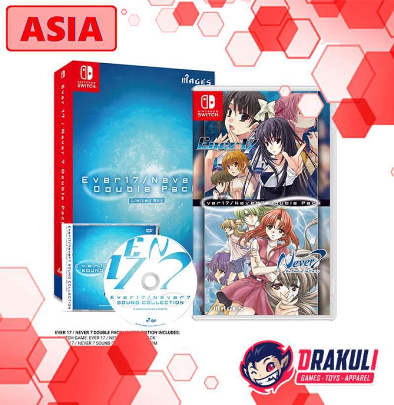 Jual Switch Ever 17 / Never 7 Double Pack Limited Box
