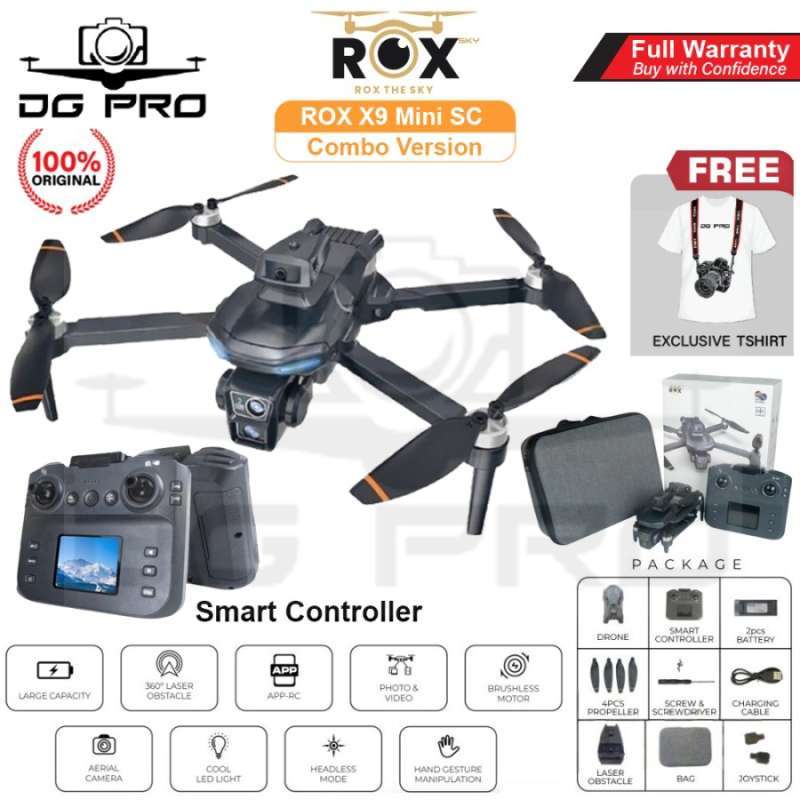 drone combo mark professional 4k drone