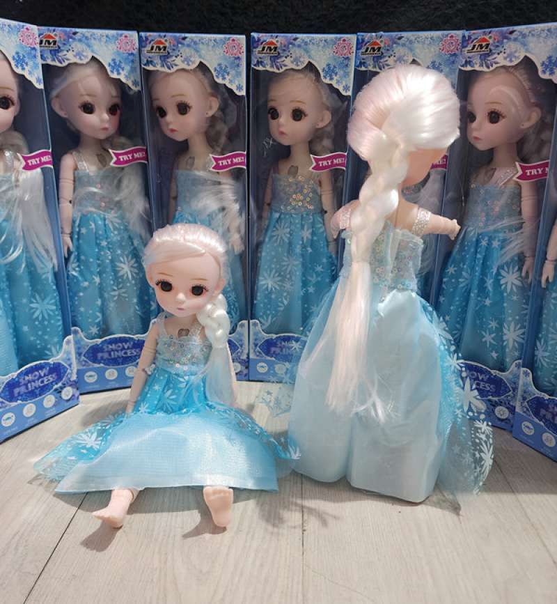 Jual Oem Mainan Boneka Frozen Elsa Snow Doll Lampu Ada Lagu Let It