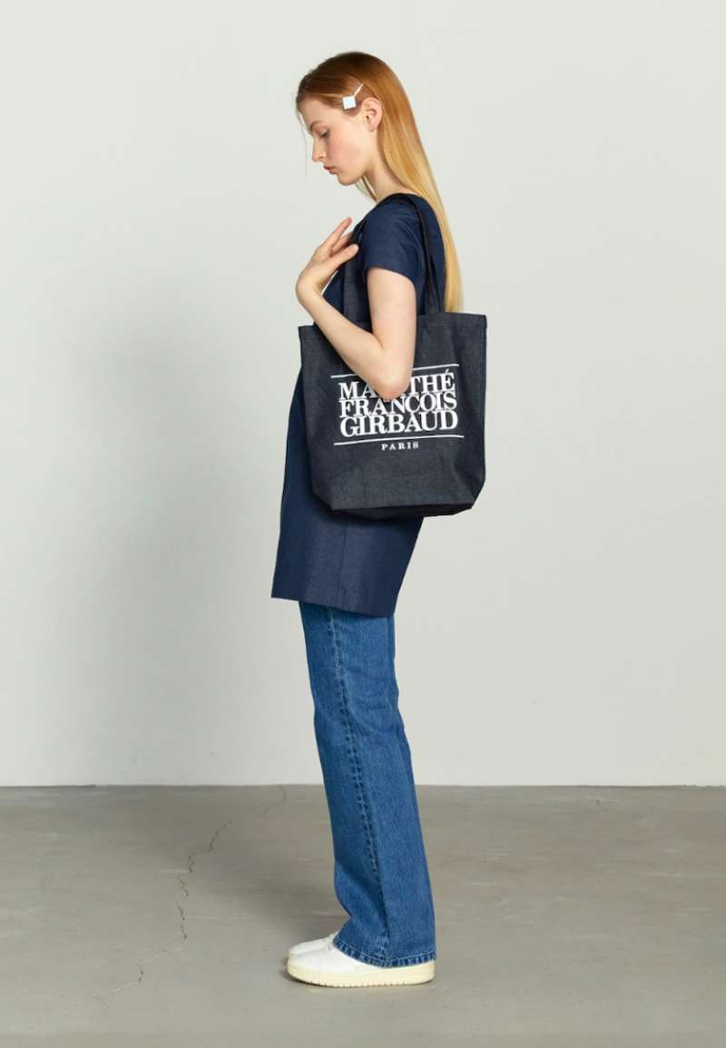 Promo Marithe + Francois Girbaud Classic Logo Denim Eco Bag