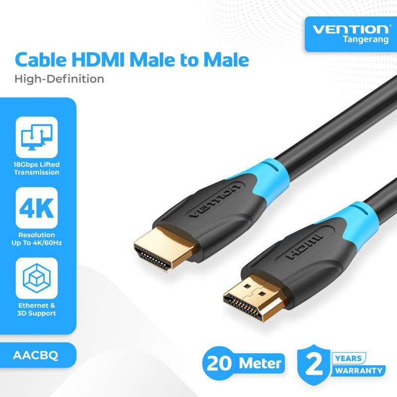 Jual Vention Kabel Hdmi 4k Ultra Hd High Speed Quality 3d