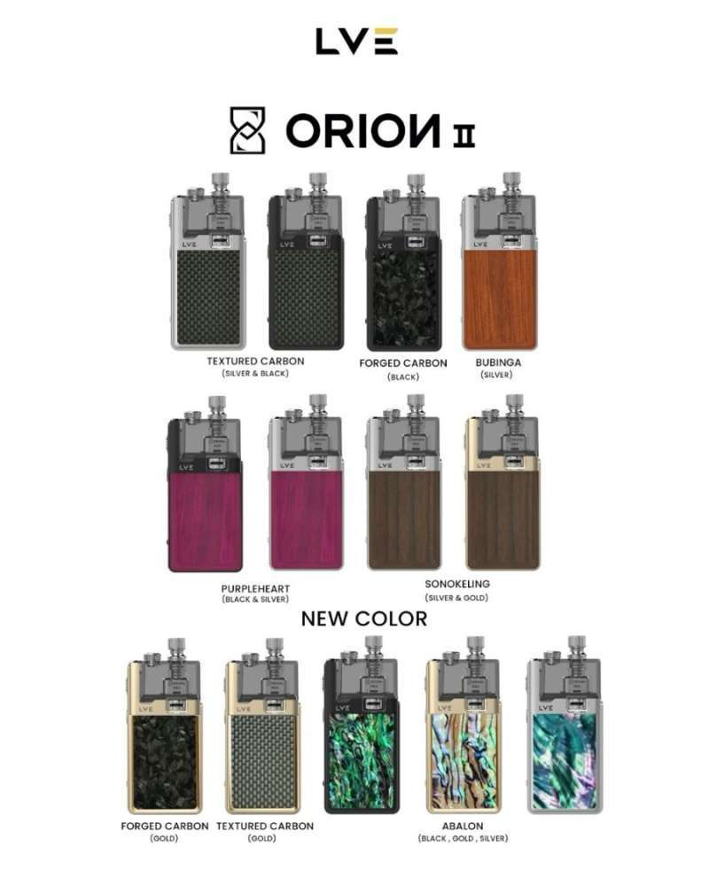 Pod Roots Aio Jual Orion Ii By Lve Aio Pod Kit - Black Textured Carbon Di Seller ...