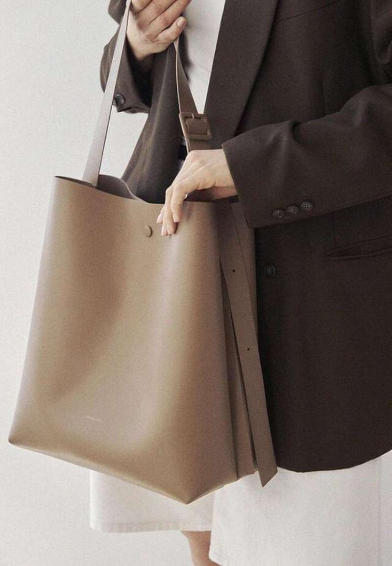 Jual LECC Project R.arc Bucket Bag L Taupe Di Seller