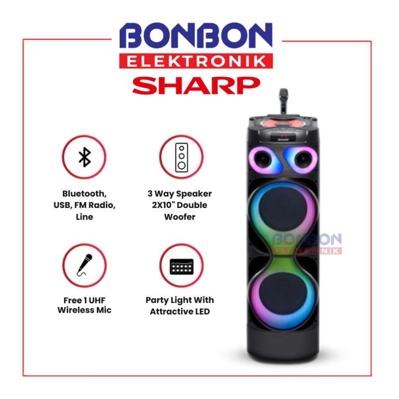 Sharp Mic Speaker Sharp Wireless Mic Garansi Resmi Indonesia 🏷️ Harga Murah Mei 2026