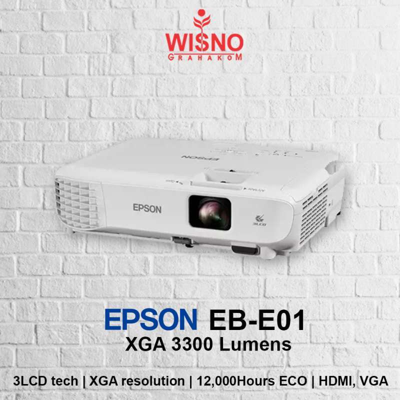 EPSON エプソン プロジェクター EB-E01 3300ルーメン XGA 【公式通販】
