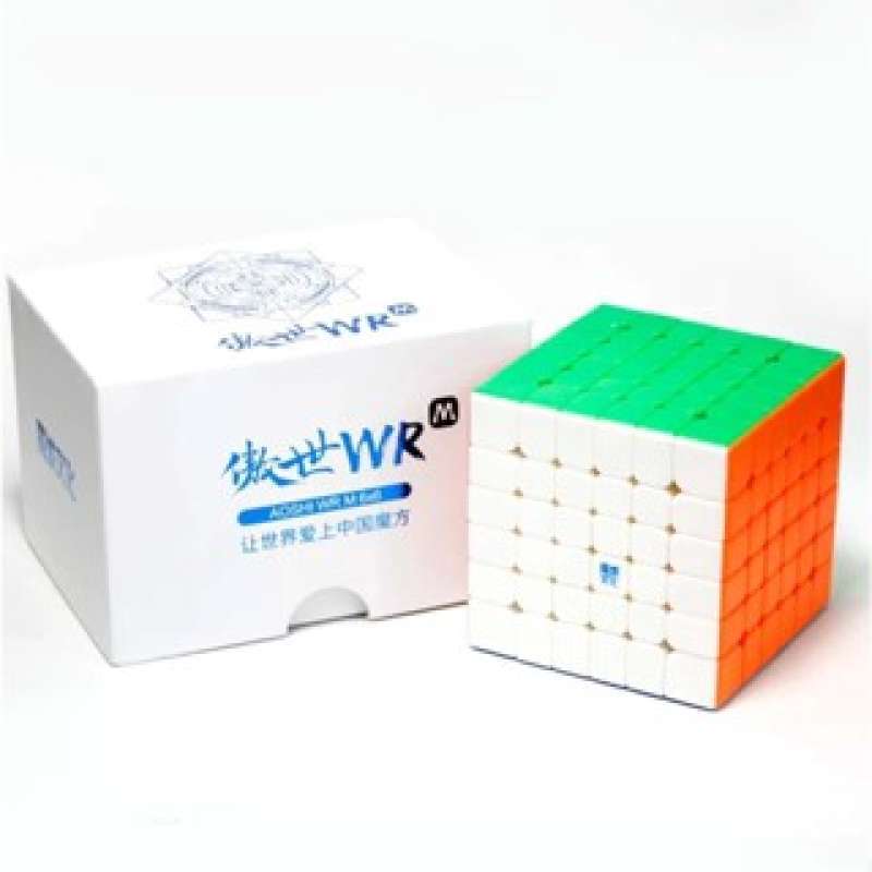 Magic Cube 6x6 MoYu Aoshi WR M 6x6 Magnetic 6x6x6 WRM Puzzle Kubus  Stickerless Magnetik
