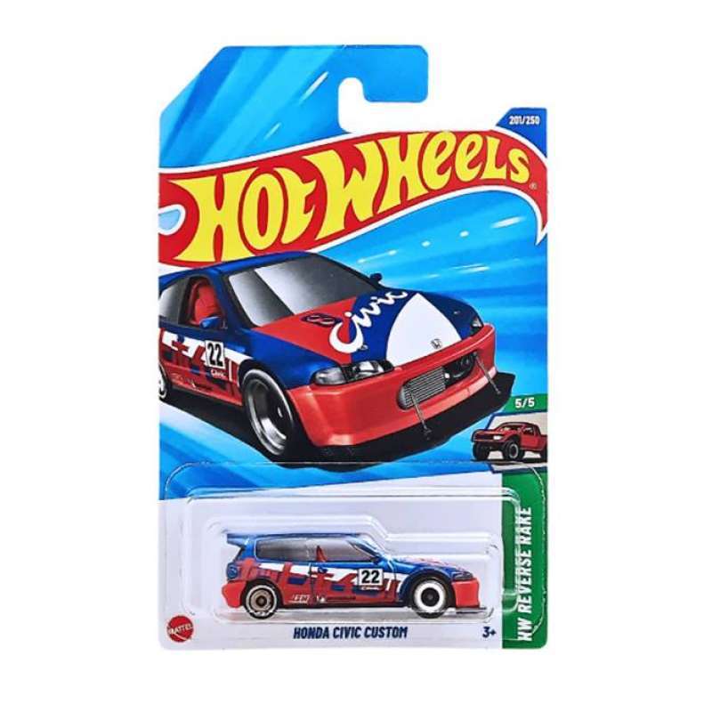 Jual Hot Wheels Hotwheels Honda Civic Custom Hw Reverse Rake Jbb22