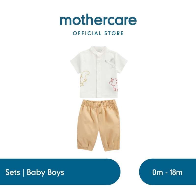 Jual Mothercare Dinosaur Shirt And Trousers Set Set Baju Bayi