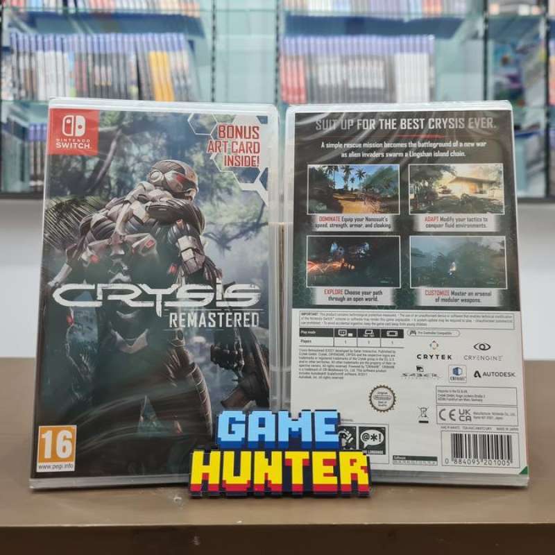 Crytek Crysis Remastered Switch Lite Jual Nintendo Switch Crysis