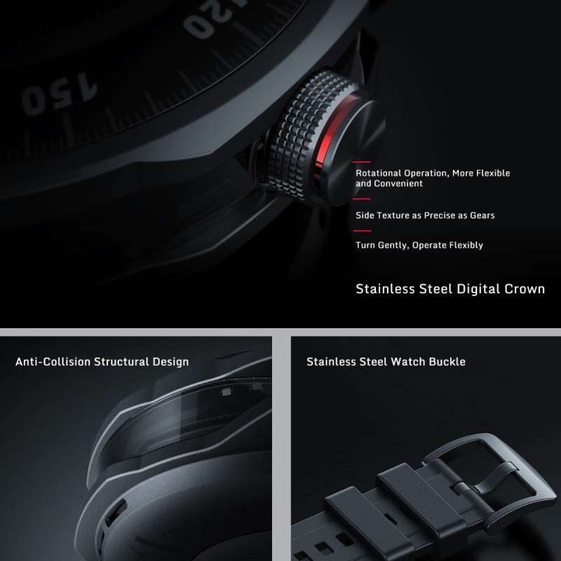 Jual Nubia Watch Gt Smartwatch Amoled Display Dual
