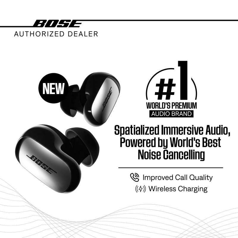 Bose QuietComfort Ultra Earbuds 2nd Gen Gen2 ANC Noise Cancelling TWS  Earphone