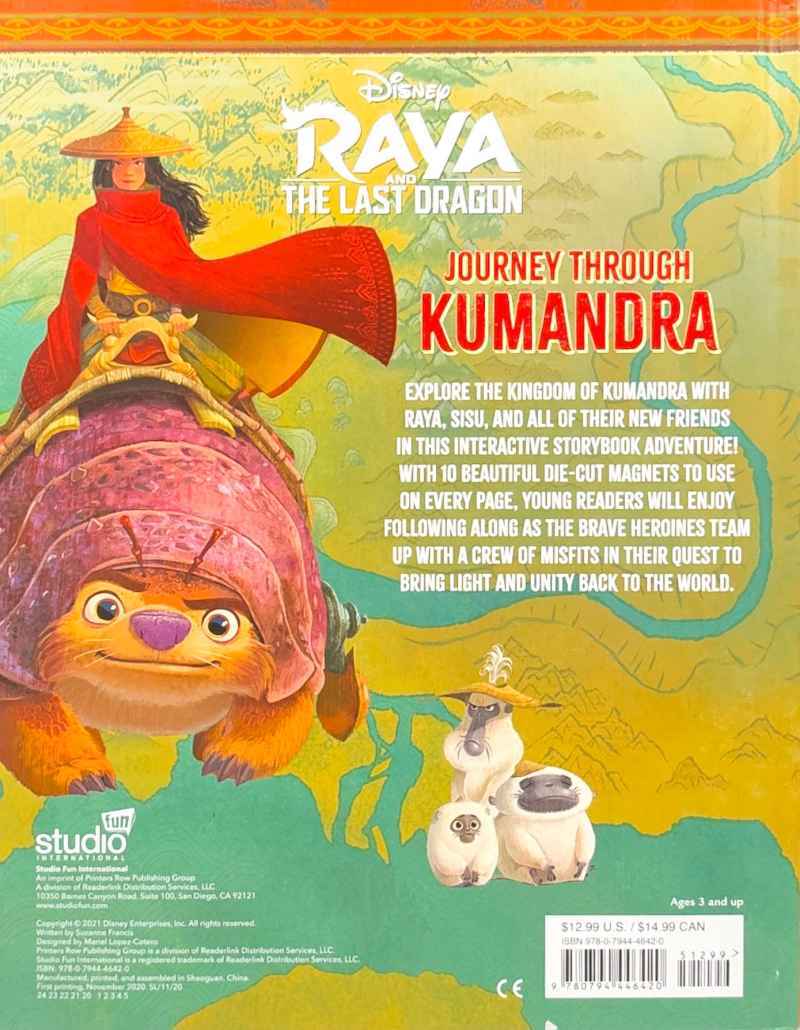 Promo Disney: Raya And The Last Dragon: Journey Through Kumandra