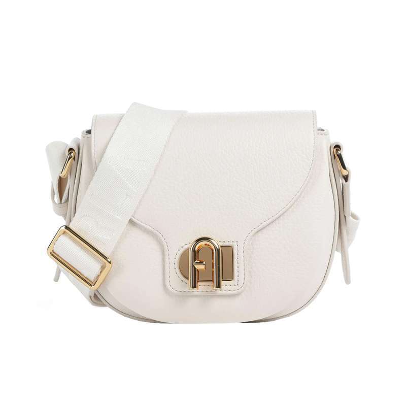 Furla Lotus Mini Crossbody Bag White