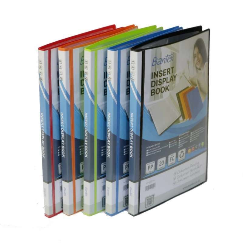 Jual Bantex Display Book Map File Dokumen - Tempat Berkas 20/40 Pocket ...
