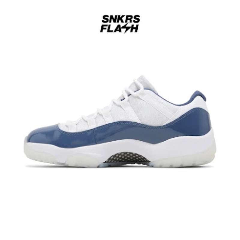 Promo Sepatu Sneakers Pria Nike Air Jordan 11 Retro Low White