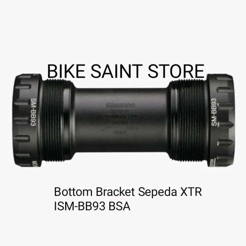 Shimano Bottom Bracket Sepeda XTR ISM-BB93 BSA