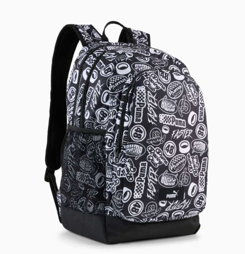 Tas PUMA ACADEMY AOP Backpack PUMA Black-Tur 091150 08