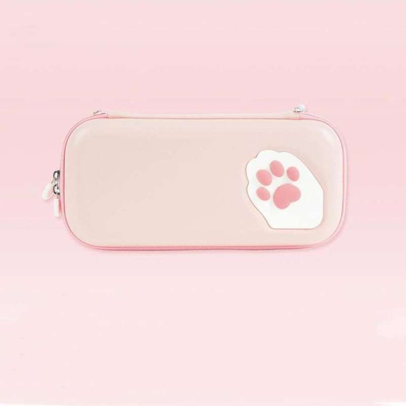 GeekShare Cat Paw Pink Pouch Tas Travel Carrying Case Hardshell Storage  Bag Portable Case for Nintendo Switch NS2 Switch2 (B-98)