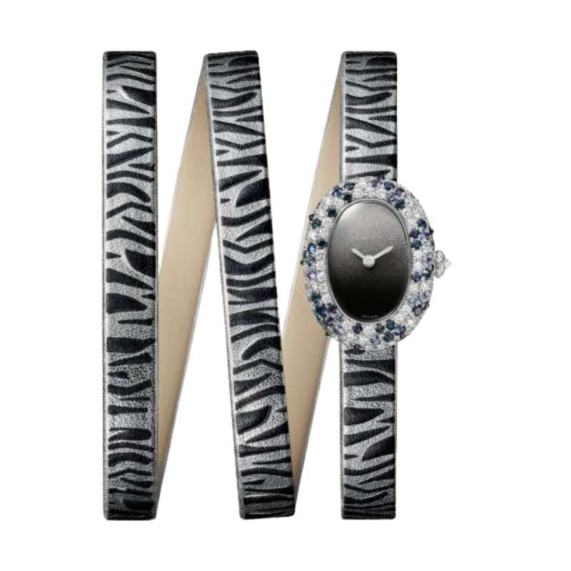 Cartier Baignoire Watch Mini White Gold Diamonds WJBA0037