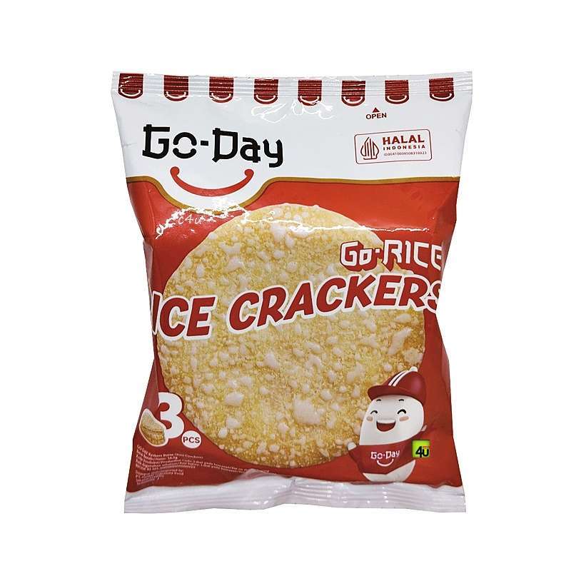 Promo Go-day - Rice Crackers - 1 Sachet Go-rice Diskon 35% Di ...