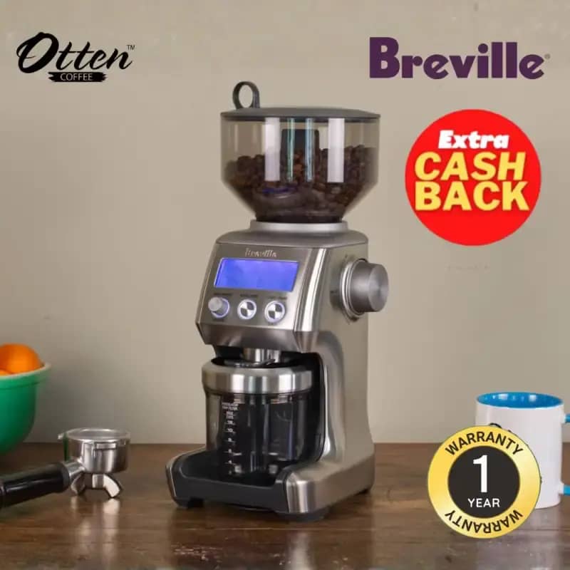 Jual Breville The Smart Coffee Grinder Pro (steel) Bcg820bss