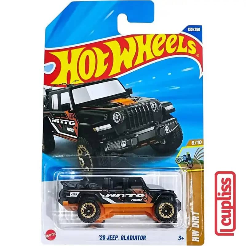 新品HotWheel 1/43 ジープ ラングラー 392 ルビコン ブルー 史上最速の