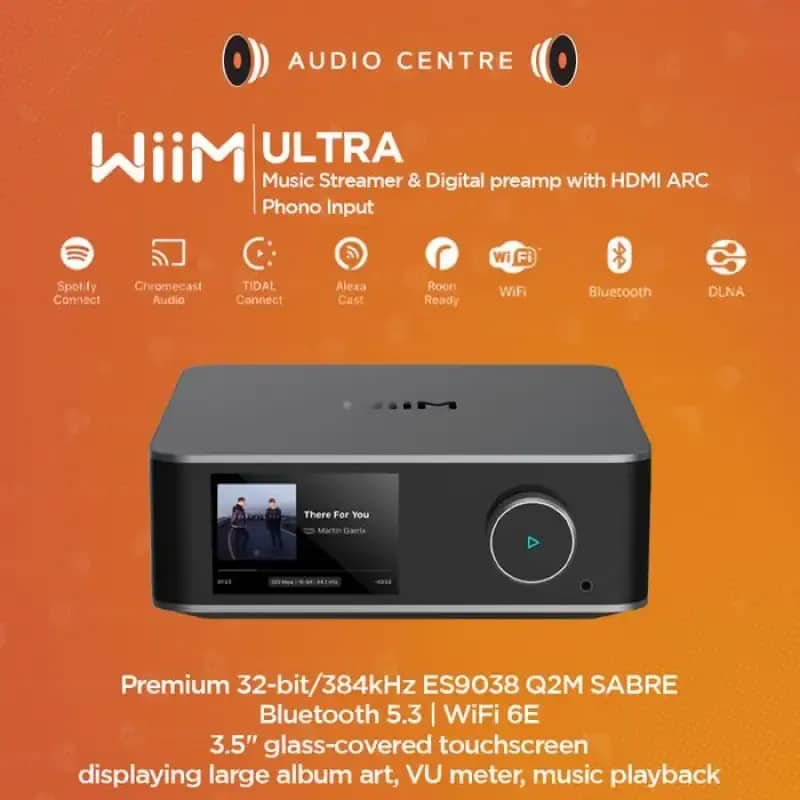 新品 WiiM Ultra 音楽ストリーマー＆デジタルプリアンプ |3.5インチ