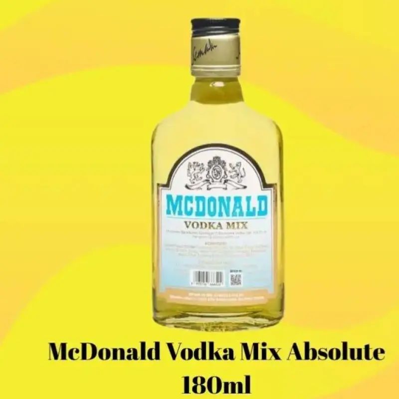 Jual Mcdonald Vodka Mix Absolute 180ml Di Seller Hore21 - Simokerto ...