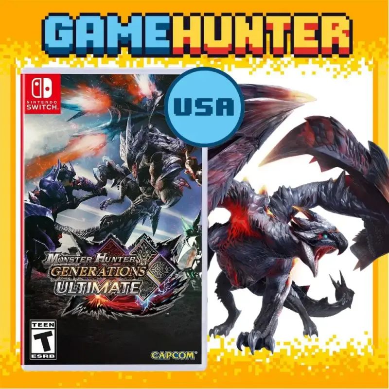 Jual Nintendo Switch Monster Hunter Generations Ultimate / Mhgu Di