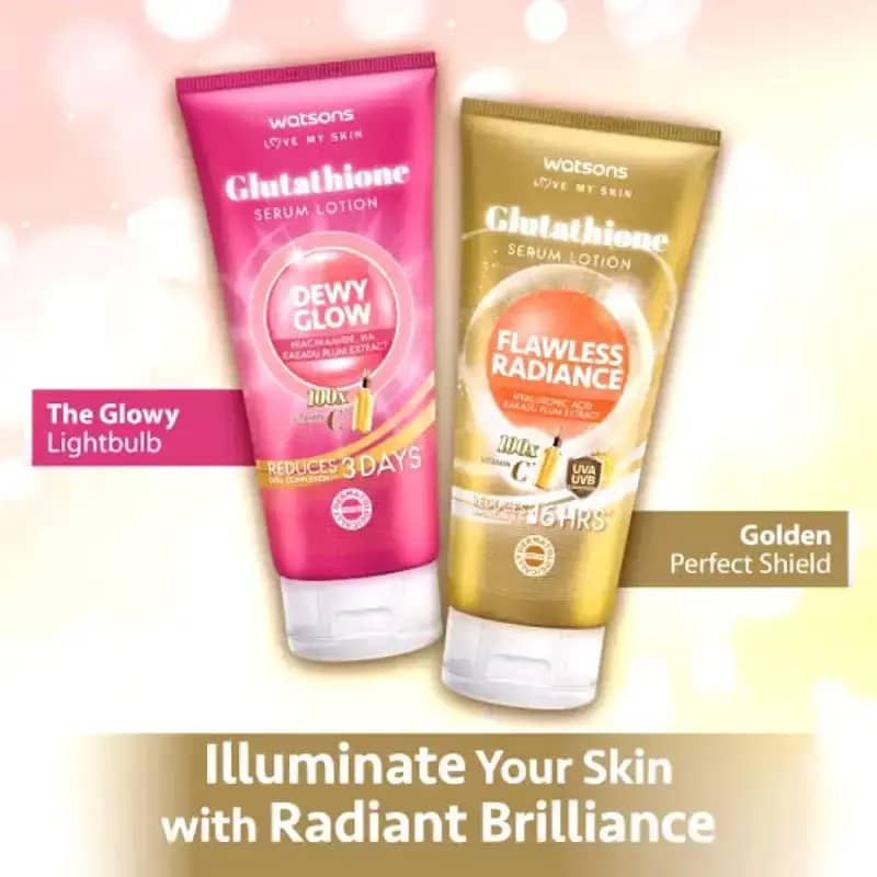 produk glutathione di watson Promo Watsons Glutathione Serum Lotion 330ml Diskon 43% Di Seller All In  One Solution - Gudang Blibli