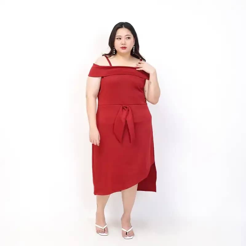 Promo Dress Wanita Big Size Jumbo 504 Xl Xxl Ld 110 Cm Off Shoulder Sabrina  Fashion Korea Dress Oversize Pesta Kasual Formal Kondangan Sexy Dres  Kekinian Diskon 50% Di Seller Chibishops -