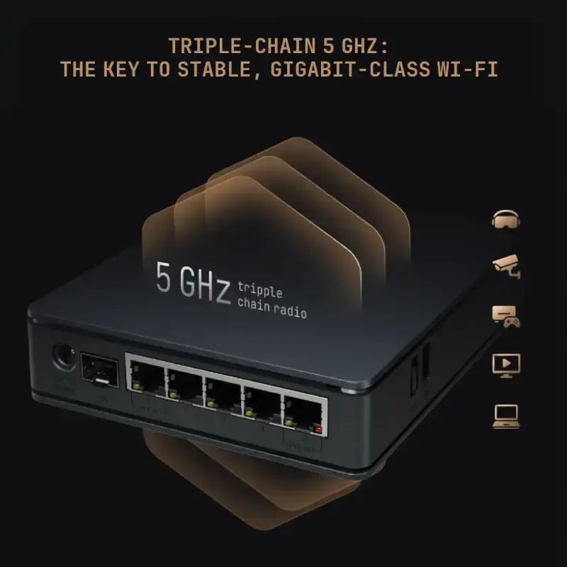Promo E62iugs-2axd5axt (hap Ax S) Mikrotik Router Wireless Wi-Fi 6 ...