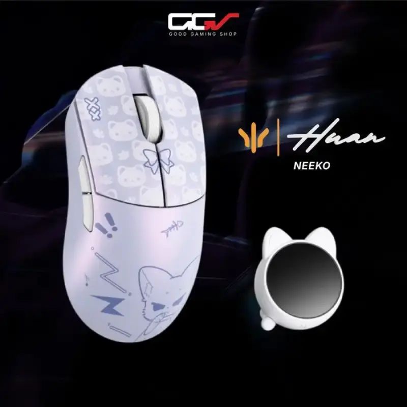 Promo Wlmouse Huan Stainless Magnesium Alloy Wireless Gaming Mouse
