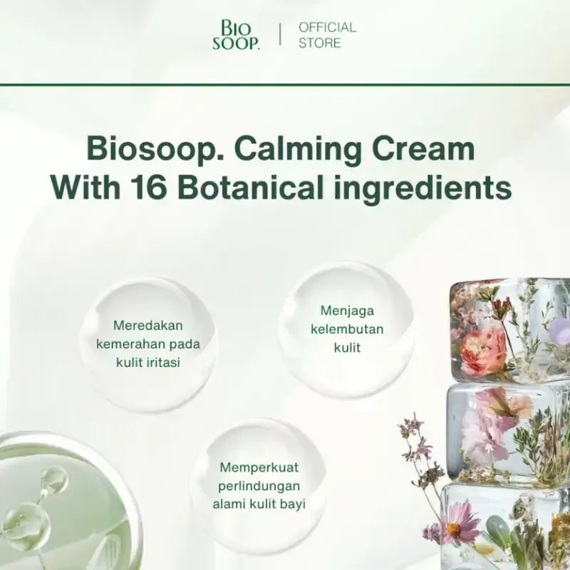 Promo Biosoop Calming Cream B16 40ml | Krim Menenangkan Kulit Bayi Dan ...