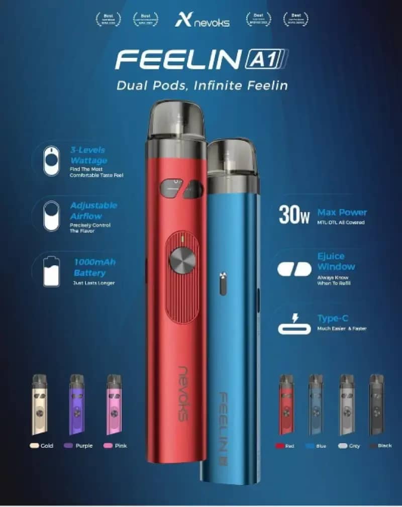 elfbar nachfüll pod läuft aus Kit Feelin AR Nevoks main image 1